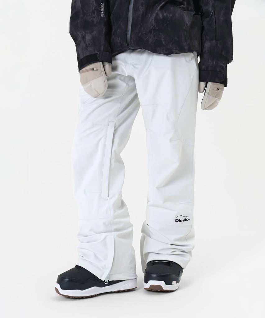 DIMITO 25 Био Слим Брюки (Slim Fit) Холодный белый