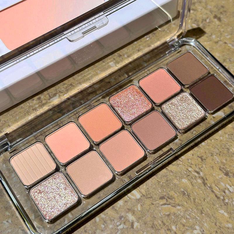 DIKALU Little Begonia 12-Color Eyeshadow Palette - 2025 Shimmer Edition