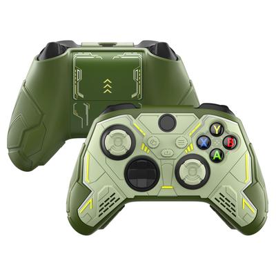 Силиконовый чехол PlayVital для Xbox Series Защитный чехол для беспроводного контроллера Xbox Core Включает накладки на стики и наклейки для контроллеров X/S, Нескользящий