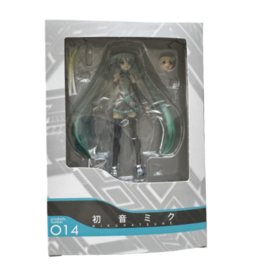 1pc Hatsune Miku Series Anime 15cm Figure Figma 014 Virtual Singer Shake Scallions Beautiful Girl Miku Action Doll Desktop Gift