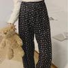 «Женские пижамы Star Lounge Pants в японском стиле – легкая, свободная пижама на весну/осень»