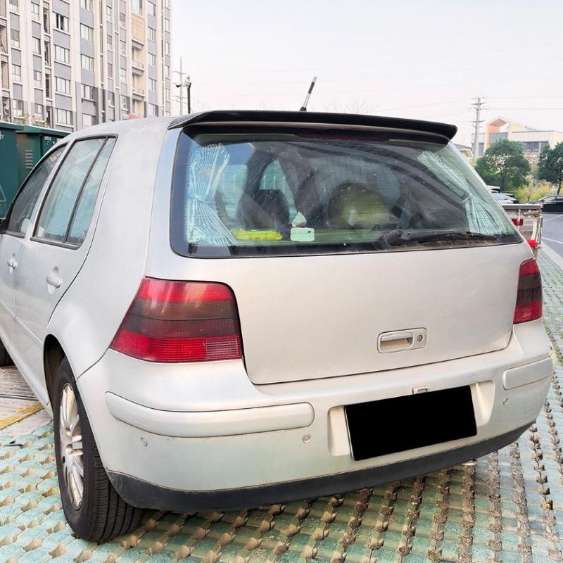 Для VW Volkswagen Golf 4 MK4 Стандартный спойлер на крышу Заднее крыло Накладка на багажник Запчасти для модификации экстерьера автомобиля