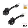 BDP1310-1 2 Pieces Front Door Hinge Stop Check Strap Limiter for Citroen C4 Cactus 2014-On 9801290780