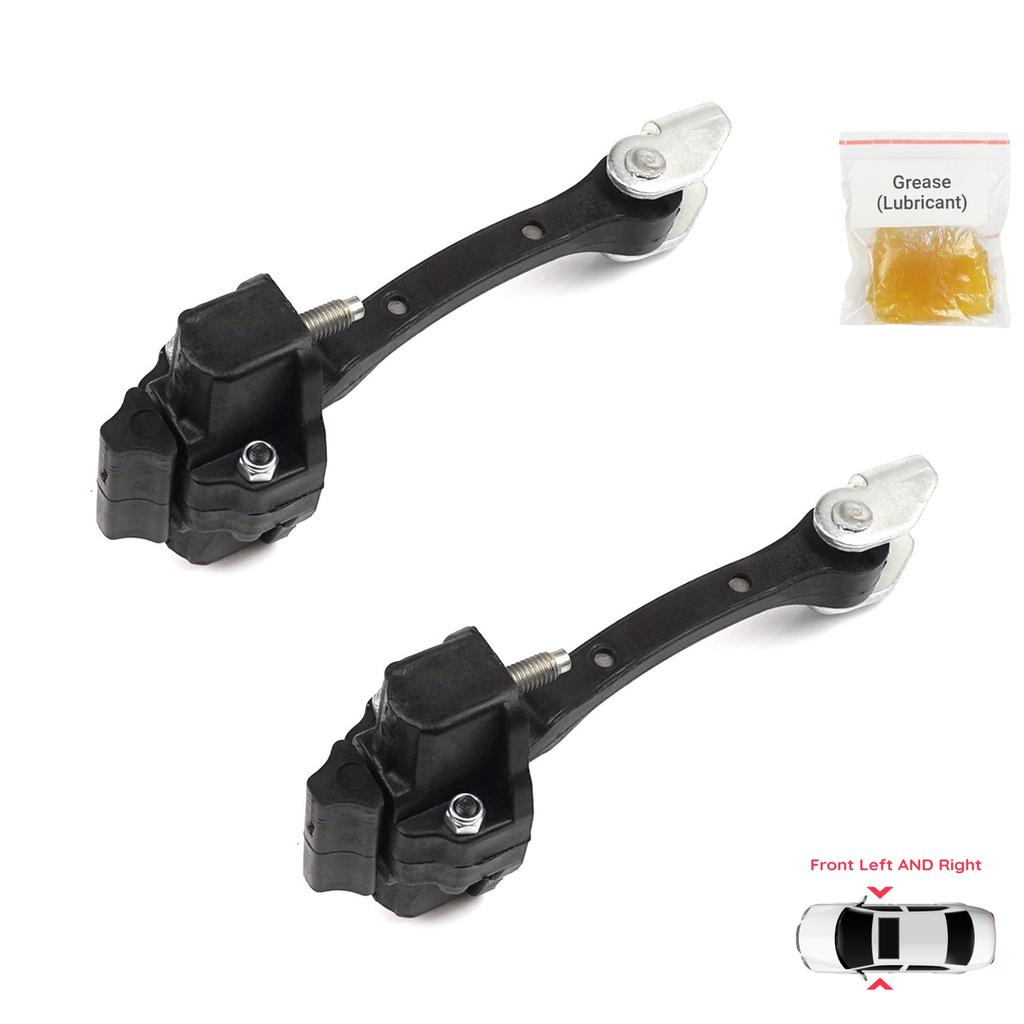 BDP1310-1 2 Pieces Front Door Hinge Stop Check Strap Limiter for Citroen C4 Cactus 2014-On 9801290780