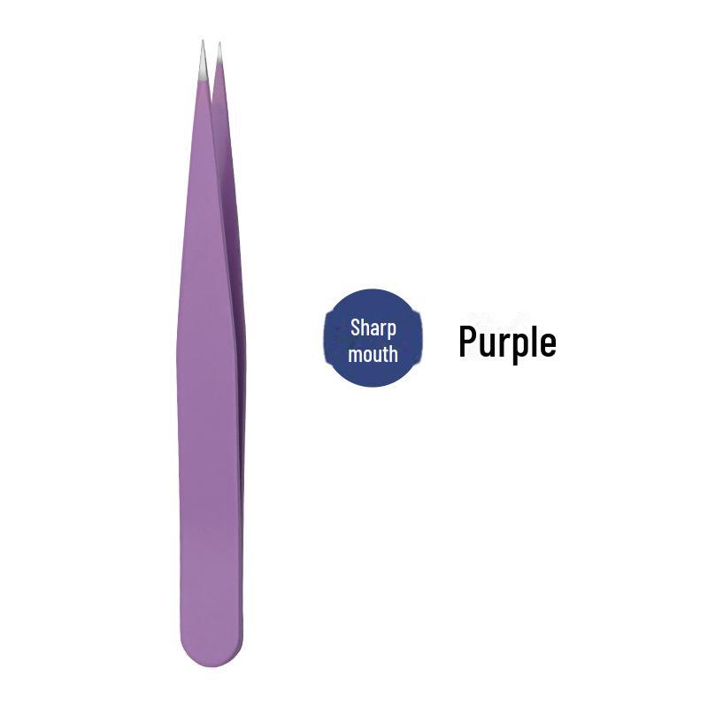 Пинцет для бровей из нержавеющей стали толщиной 1,2 мм со скошенной кромкой для точного удаления волос