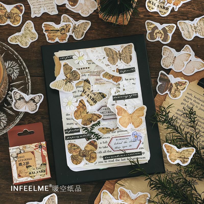 46pcs/lot Kawaii Stationery Stickers Traveler's Diary Diary Decorative Mobile Stickers Scrapbooking DIY Craft Stickers