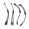 18awg 10A DC кабель питания 1 на 2 штыревых и 2 гнездовых разветвителя разъем 5.5x2.1 мм удлинитель для камеры видеонаблюдения 5.5 мм 12 В