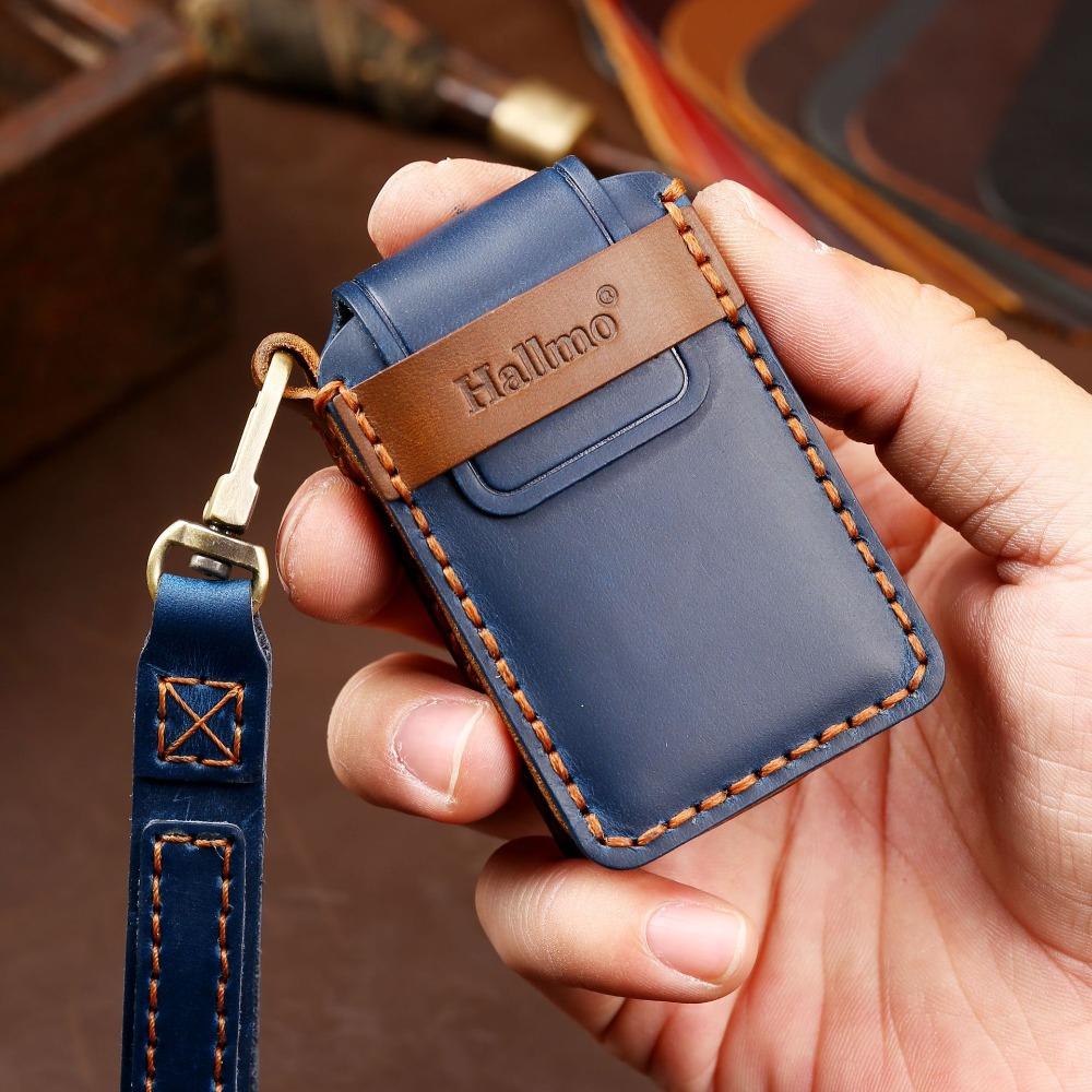 Handmade Car Key Cover for Volvo XC60 XC90 S90 Premium Leather Key Case Protector