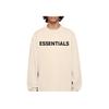 Fear of God Essentials Свитер с длинным рукавом и круглым вырезом с графическим логотипом SS20 Унисекс-свитер Белый FOG-SS20-268