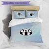 FC Zürich Printed 3PCS Bedding Set Breathable Duvet Cover with Pillowcases Decorative Bed Linen for Bedroom Home