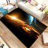 3D Космос Фиксированные Звезды Галактика Земля Коврик, Коврик для Дома Гостиная Спальня Диван Коврик Декор, Детский Нескользящий Коврик HD