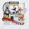 Converse ClawMachineTee T Shirt Men's White 10023457-A02