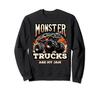 Monster Trucks Mania T-Shirt - "Monster Truck Are My Jam" Sweatshirt