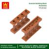 65Pcs/lot 15332 Fence Railing Construction Brick Moc Colour Castle Accessories Works With featuring Block DIY Children's playthings