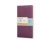 Moleskine Notebook Chapters Journal Ruled Plum Purple Slim Pocket (Horizontal Lines)