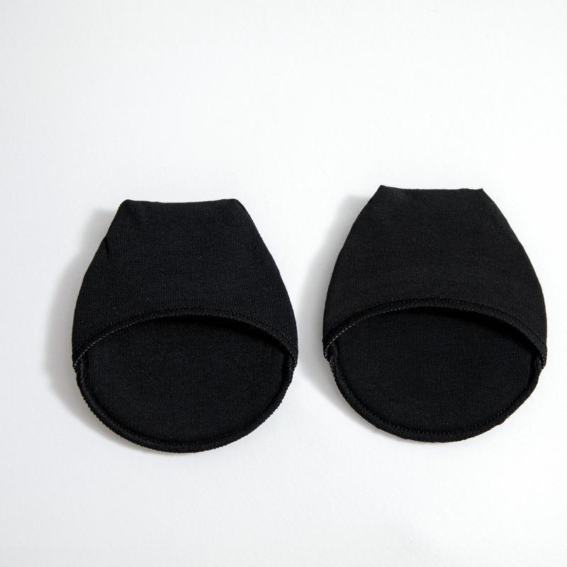 2 пары полуневидимых женских носков на весну и лето, тонкие носки с коротким носком и полупальцами, нескользящие носки для передней части стопы, носки на высоком каблуке