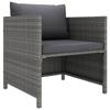 Day and Night - Day and Night Garden Sofa with Gray Synthetic Rattan Cushions