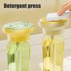 Multi-purpose Detergent Presser Dishwashing Liquid Press Pump Head Kitchen Bathroom Laundry Liquid Detergent Bottle Press Soap Dispenser