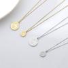 The Little Prince Necklace Pendant Coin Collarbone Chain Women's Trendy Round Brand Necklace Women's Cool Style
