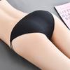 Soft Transparent Bandage Bow G-string Low-waist Women Thong Sexy Briefs Lace Panties Lingerie