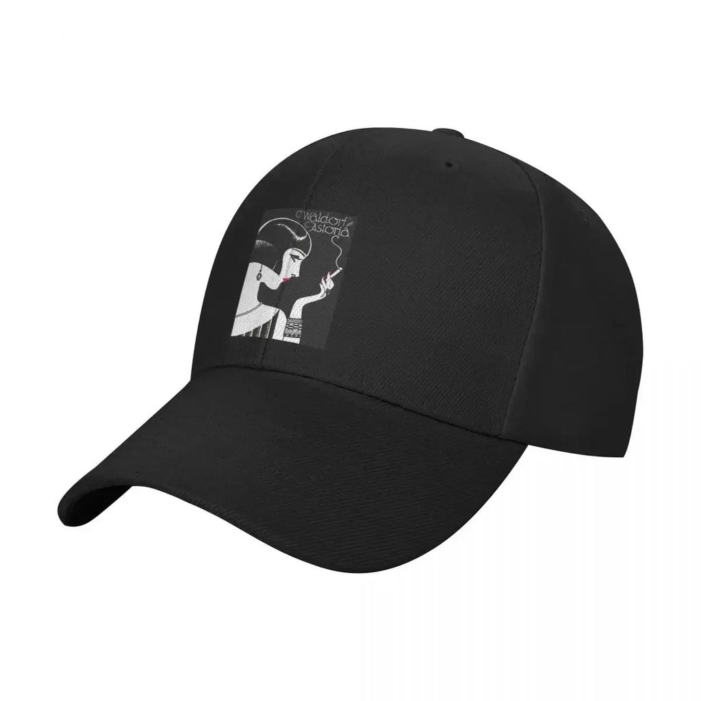 WALDORF ASTORIA Vintage Hotel Advertising Print Baseball Cap Sun Cap Trucker Hat Sun Hat Hats Woman Mens