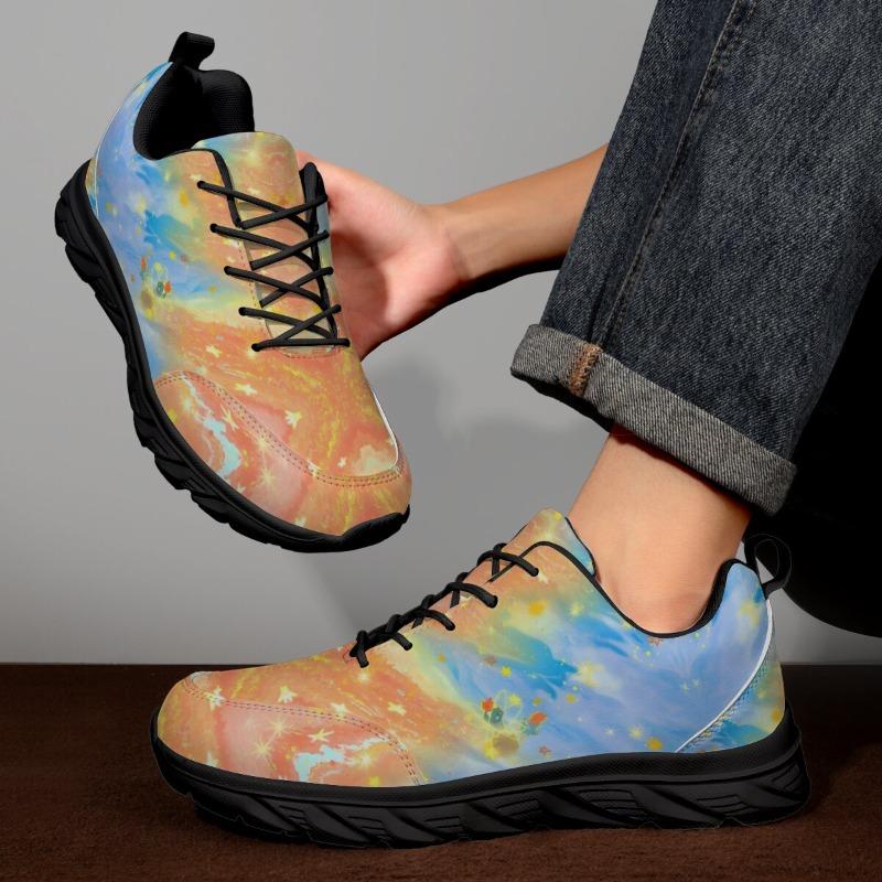 YRZL Men Lightweight Sneakers Running Shoes Athletic Breathable Non Slip Comfortable Gym Training Walking Sports Casual Shoes