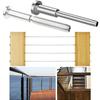 Cable Railing Systems Invisible Receivers & Swage Stud Ends Versatile Cable Railing Set Suitable for Decks & Stairs