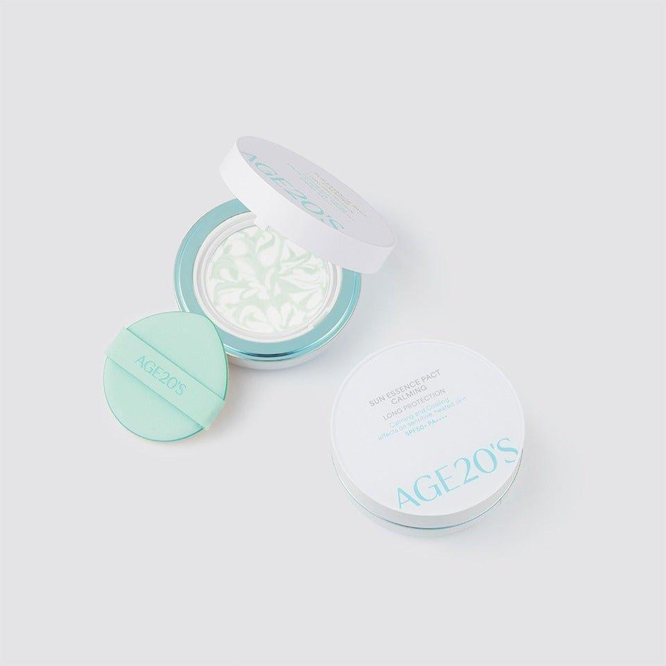 [AGE20's] Успокаивающий солнцезащитный крем Sun Essence Pact с длительной защитой SPF 50+ PA++++ 12,5 г