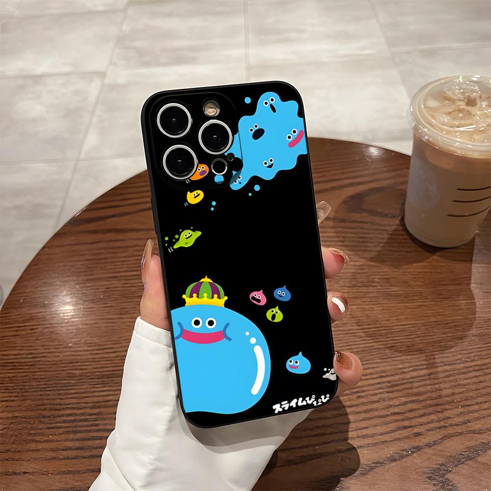 Чехол для телефона D-Dragon Quest Slime для 17 Pro Max Iphone 14 16 Pro Max 12 15 Plus 13 Pro 11 Xr X Xs Задняя крышка