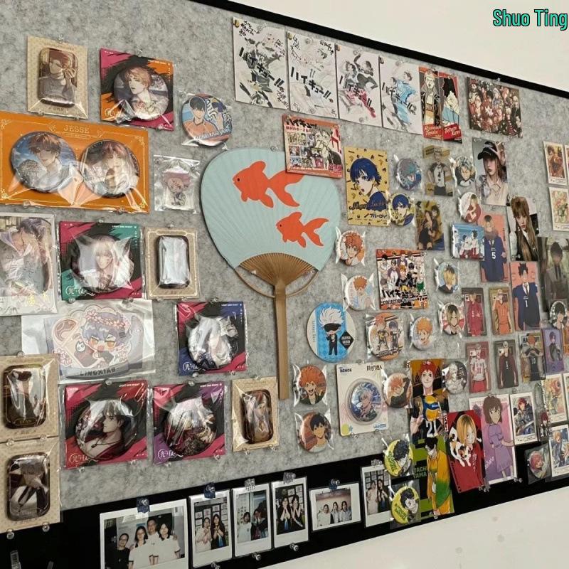 Настенные доски для заметок из фетра на заказ: Самоклеящиеся наклейки для фотографий и заметок