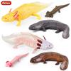 Oenux Amphibians Aquatic Animal Newt Salamander Cryptobranchoidea Animals Model Action Figure Education Cute Kids Toy Gift
