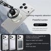 Ultra Thin Matte PC Frameless Phone Cases For iphone 17 16 15 14 13 12 Pro Max Plus 17 Air Case For Magsafe Magnetic Armor Cover