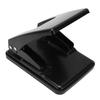2 Hole Paper Punch 40 Sheet Punch Capacity Metal Hole Puncher with Alignment Guide for Notebook Scra