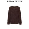 UR Women's Amber Flowing Light Plush Textured Knit Sweater