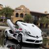1/32 Benz SLR Roadster сплав спортивная модель автомобиля литая металлическая игрушечная машина модель автомобиля имитация звука свет коллекция детские подарки