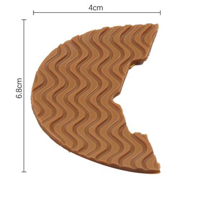 1 пара износостойких унисекс противоскользящих самоклеящихся резиновых наклеек для обуви