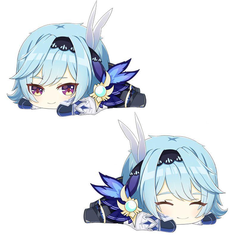 Genshin Impact Game Paimon Cosplay Plush Doll Pillow Stuffed Bed Cosplay Cushion