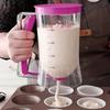 Cupcake Batter Separator and Dispenser - Saves Space - Facilitates Backflow - Sturdy, Easy To Clean Kitchen Baking Utensils That Safely Touch Food