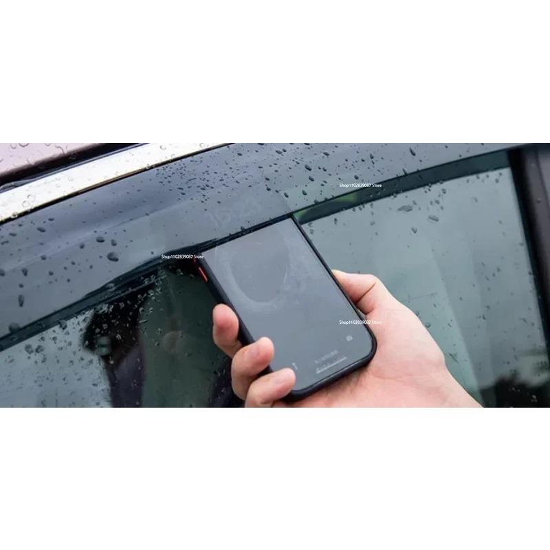 Высококачественный козырек на боковое стекло автомобиля для BYD Dolphin, защита от дождя и солнца, декоративные аксессуары, модифицированные детали