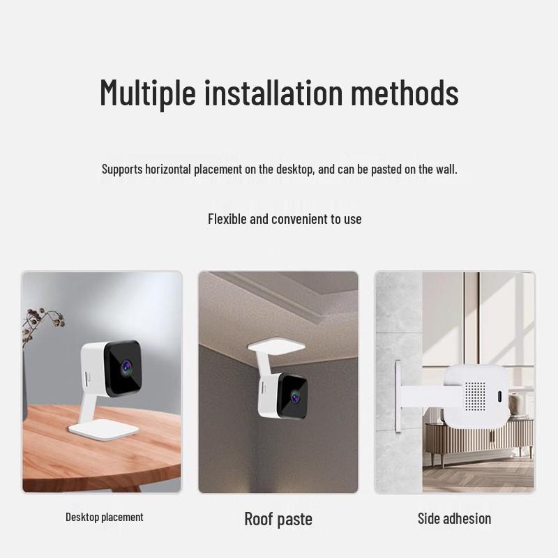 HD Экшн-камера безопасности с WiFi, ИК-ночным видением и Умным мониторингом
