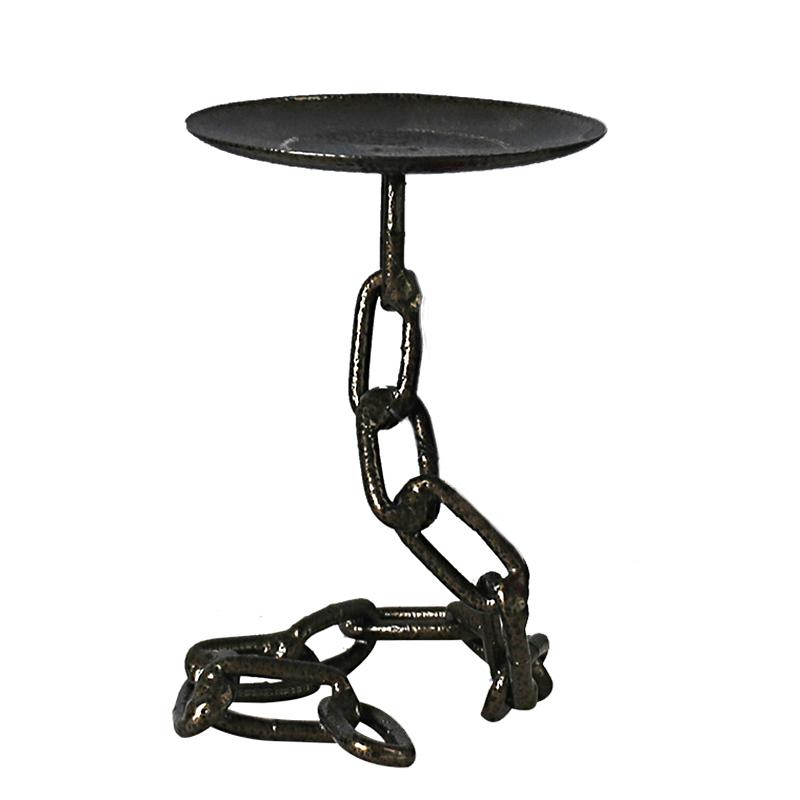 1 шт. Подсвечник-цепочка в виде бабочки из железа, подсвечник-цепочка, украшения для стола, предметы интерьера