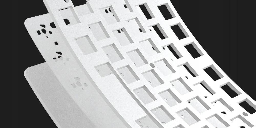 Akko x MonsGeek M1 V5 Via DIY Bareabone White ISO Mechanical Keyboard