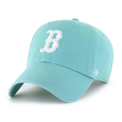 Кепка Forty Seven 47 Boston Red Sox Clean Up Лагунный синий, Кепка Boston Red Sox Clean Up