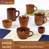 Handcrafted Japanese Jujube Wood Insulated Cup