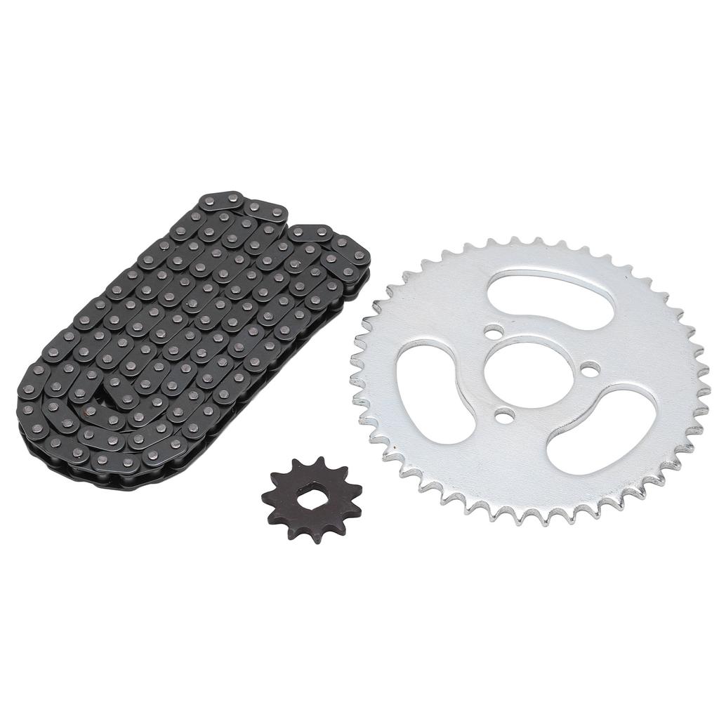T8F Front and Rear Sprocket Chain Replacement High Power T8F Gear Chain Set for Modified Karts ATVs