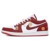 Air Jordan 1 Low Винтажные Баскетбольные Кроссовки Мужские Белый Красный Золотой FJ3459-160(Команда-)
