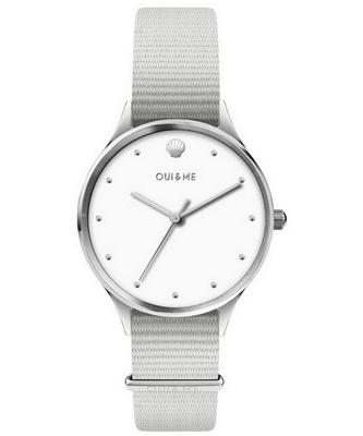 Oui & Me Petite Bichette Белый циферблат Нейлоновый ремешок Кварцевые ME010200 Женские часы