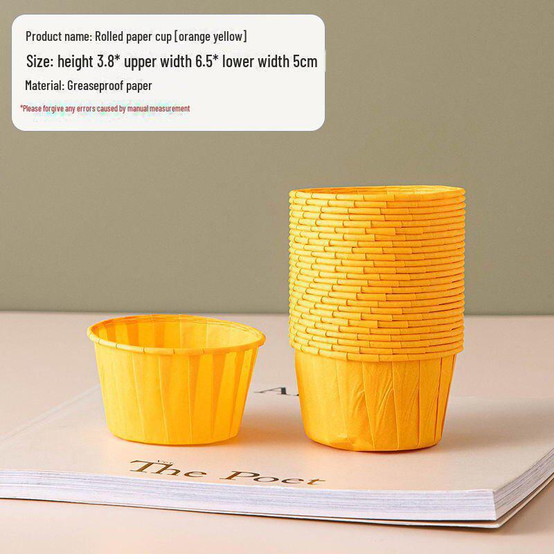 Бумажная форма для кексов с новогодним рисунком — термостойкая, с загнутыми краями для выпечки на год Змеи