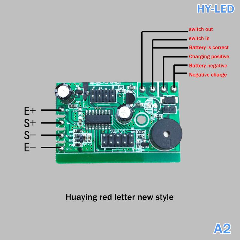 1PCS Electronic Scale With Efficient Motherboard Chip Circuit Board Led Lcd Electronic Scale Accessories Black Red Word Display
