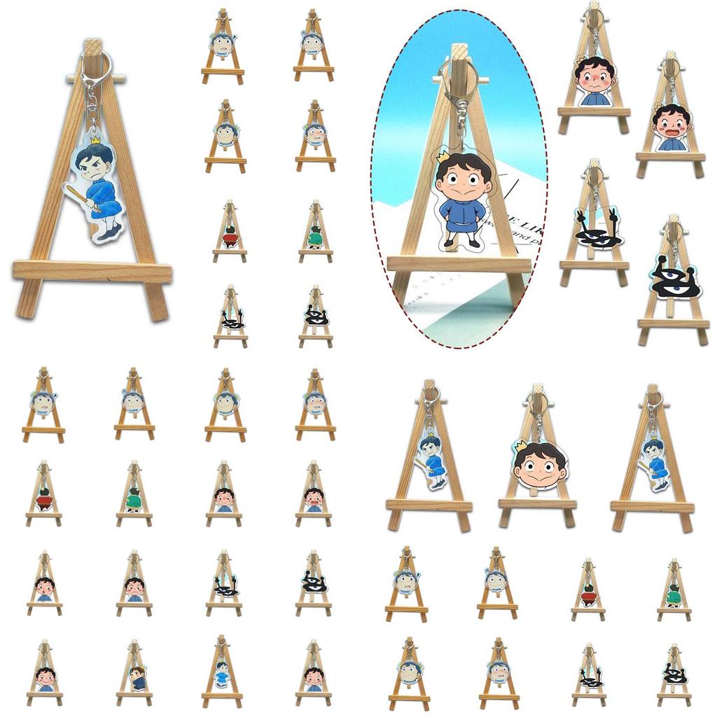 Очаровательный акриловый брелок «Рейтинг королей» с персонажами Боджи и Каге для коллекционеров